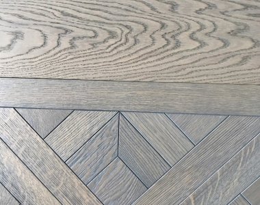 Parkiet Hajnówka: dąb barwiony indywidualnie