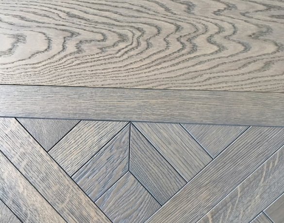 Parkiet Hajnówka: dąb barwiony indywidualnie